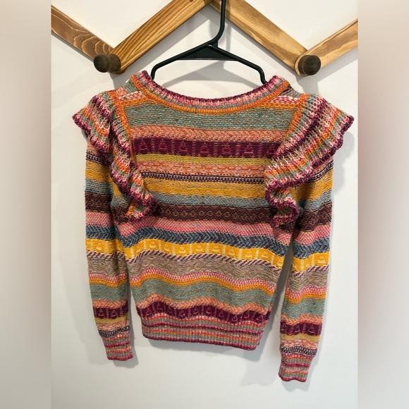 EUC-Pilcro Ruffled Sweater - Picture 3 of 8